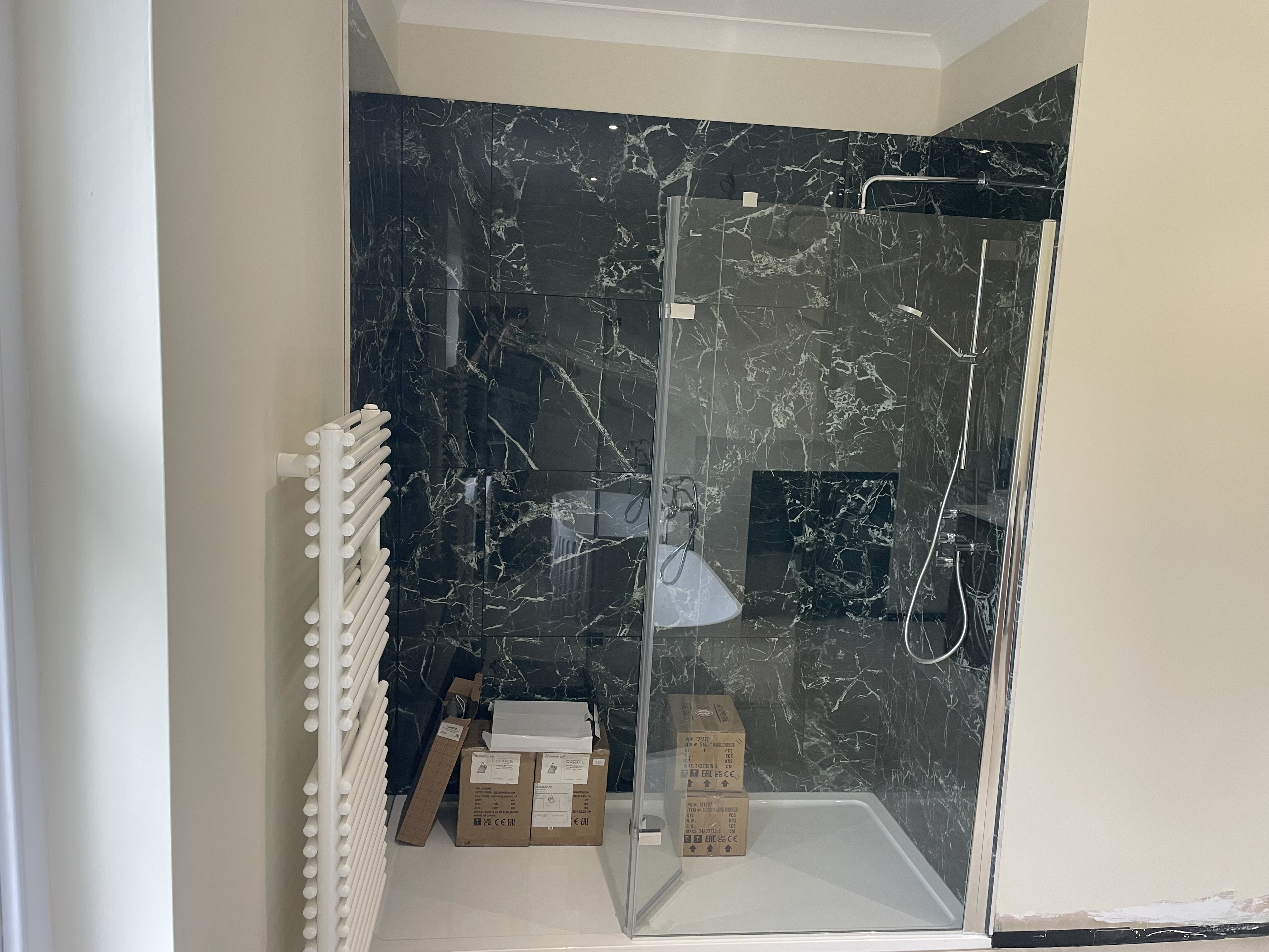 Family bathroom/shower in Sanwich - Sphere Developments